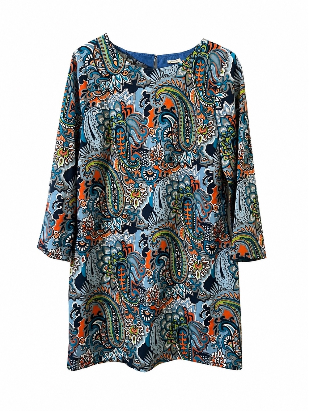 J.Crew Women's Paisley Pattern Shift Dress Size 10